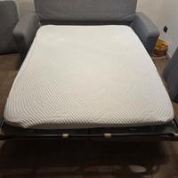 divano letto in tessuto 