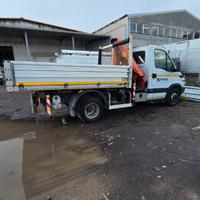 Iveco Daily ribaltabile trilaterale con gru