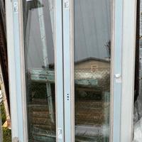 Finestra PVC 100x165 profilo restauro da 65 nuova