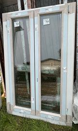 Finestra PVC 100x165 profilo restauro da 65 nuova