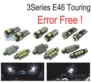 KIT 18 LAMPADE LED INTERNE BMW SERIE 3 E46 WAGON T
