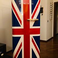 Frigorifero Smeg linea anni ‘50 Union Jack