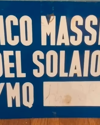 Cartello carico massimo 