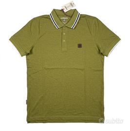 Maglia Polo T-shirt Lambretta Taglia M verde mods