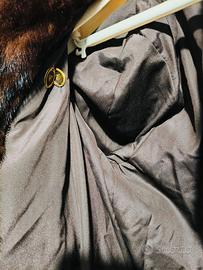 Giacca di visone marrone