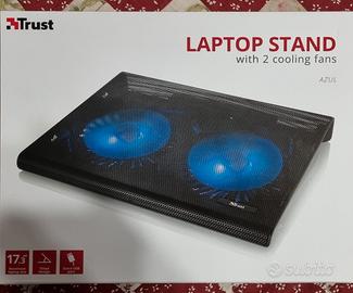 Base raffreddata Trust per laptop 17"