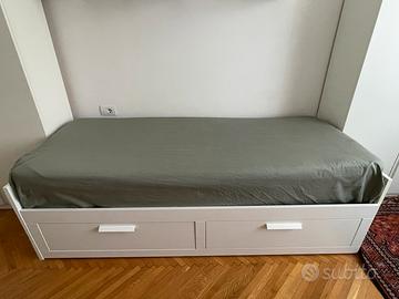 Letto IKEA Brimnes 80x200cm