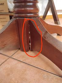 Poltrona sedia girevole navy