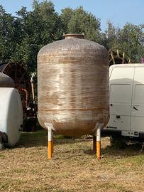 Serbatoio in vetroresina da 50 e 80 quintali