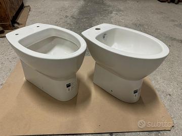 Coppia Vaso + Bidet Simas Serie LFT