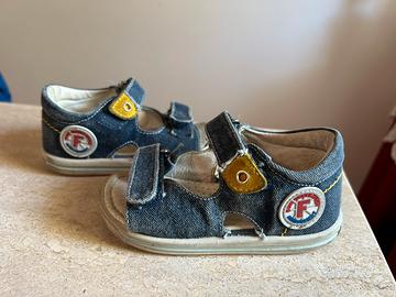 Sandali estivi Falcotto jeans 23 bambino bambina