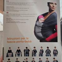 fascia porta bebè medela nuova 