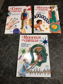 Collana “il corpo umano” tre volumi