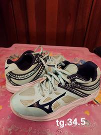 Scarpe Mizuono pallavolo bambina taglia 34,5