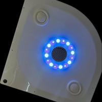 Tettuccio doccia idromassaggio con cromoterapia 