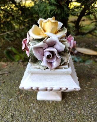 ceramica di Bassano porta oggetti porte-fleurs