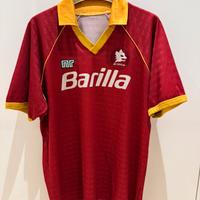 Maglia AS Roma Ennerre Barilla 1990/1991 originale