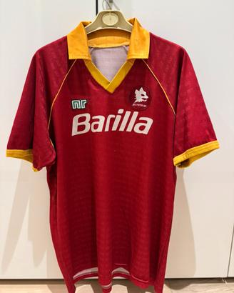 Maglia AS Roma Ennerre Barilla 1990/1991 originale