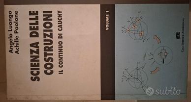 Libro Scienza delle Costruzioni - Cauchy