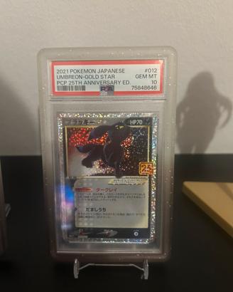 Pokemon umbreon gold star jap psa 10