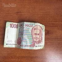 1000 lire di carta