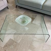 Tavolino in cristallo