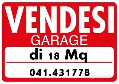 Mirano centro storico, garage di 20 Mq