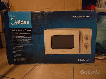 microonde midea retrò