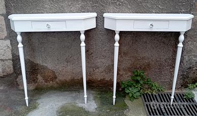 consolle stile inglese laccate 