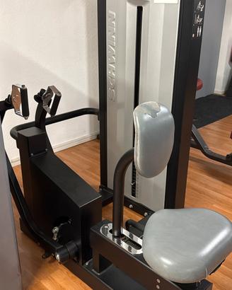 Seated row machine shwin