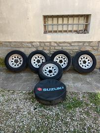 Cerchi con gomme suzuki jimny