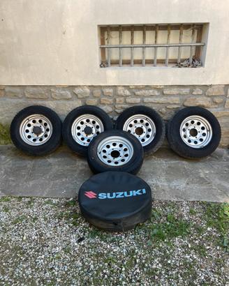 Cerchi con gomme suzuki jimny