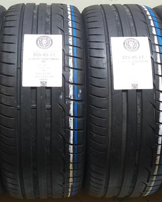 4 GOMME 225 45 17 DUNLOP A77107