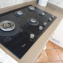 piano cottura 5 fuochi