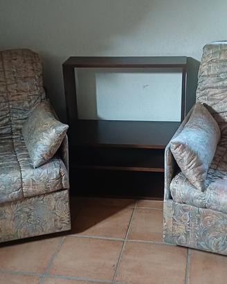 Coppia di poltrone letto 