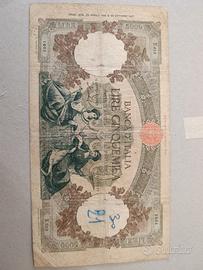 5000 lire Italia floreale