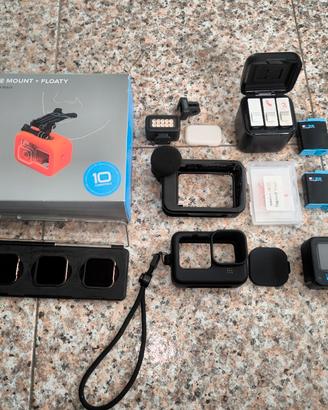 GoPro HERO11+Media Mod,filtri ND PolarPro,5 batter