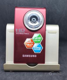 Samsung videocamera tascabile da10megapixel fullHD