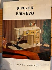 Macchina per cucire Singer anni ‘60