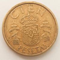 moneta 100 pesetas Spagna 1986