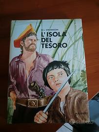 Libro 'L'Isola del Tesoro' di R.L. Stevenso del 70