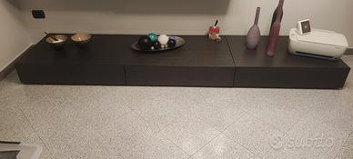 CASSETTI DA SALOTTO PARETE ATTREZZATA 