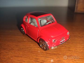 Fiat 500 Burago 1/43 Rossa/Red