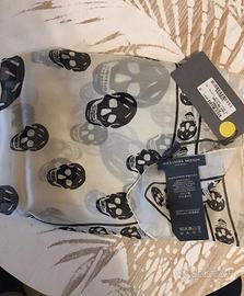 Foulard teschio, Alexander McQueen, 100% seta