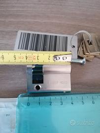 cilindretto PFAFFENHAIN  in acciaio per serratura