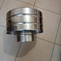 cappello terminale antiriflusso acciaio AISI 316