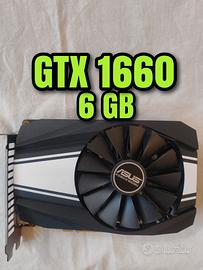 Asus GTX 1660 6 GB Nvidia 