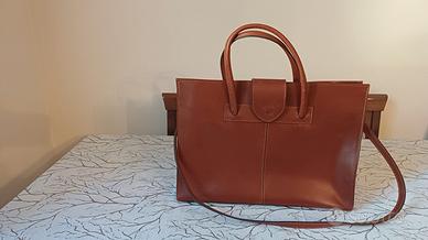 Borsa portadocumenti in pelle Genuine Leather.