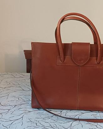 Borsa portadocumenti in pelle Genuine Leather.