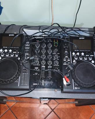 GEMINI – 2x MDJ-500 + MIXER